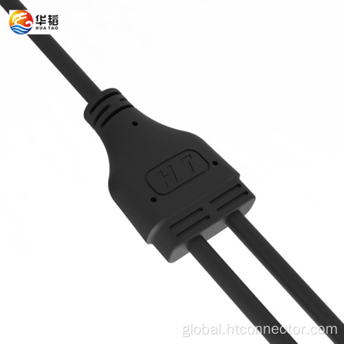 One Tow Two Waterproof Connector One tow two three wire divider waterproof connector Factory